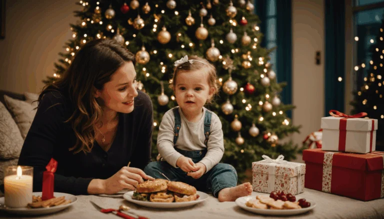 Célébrez votre grossesse à Noël : Guide ultime pour un réveillon sans risques et plein de style